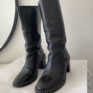 ZADIG & VOLTAIRE leather boots